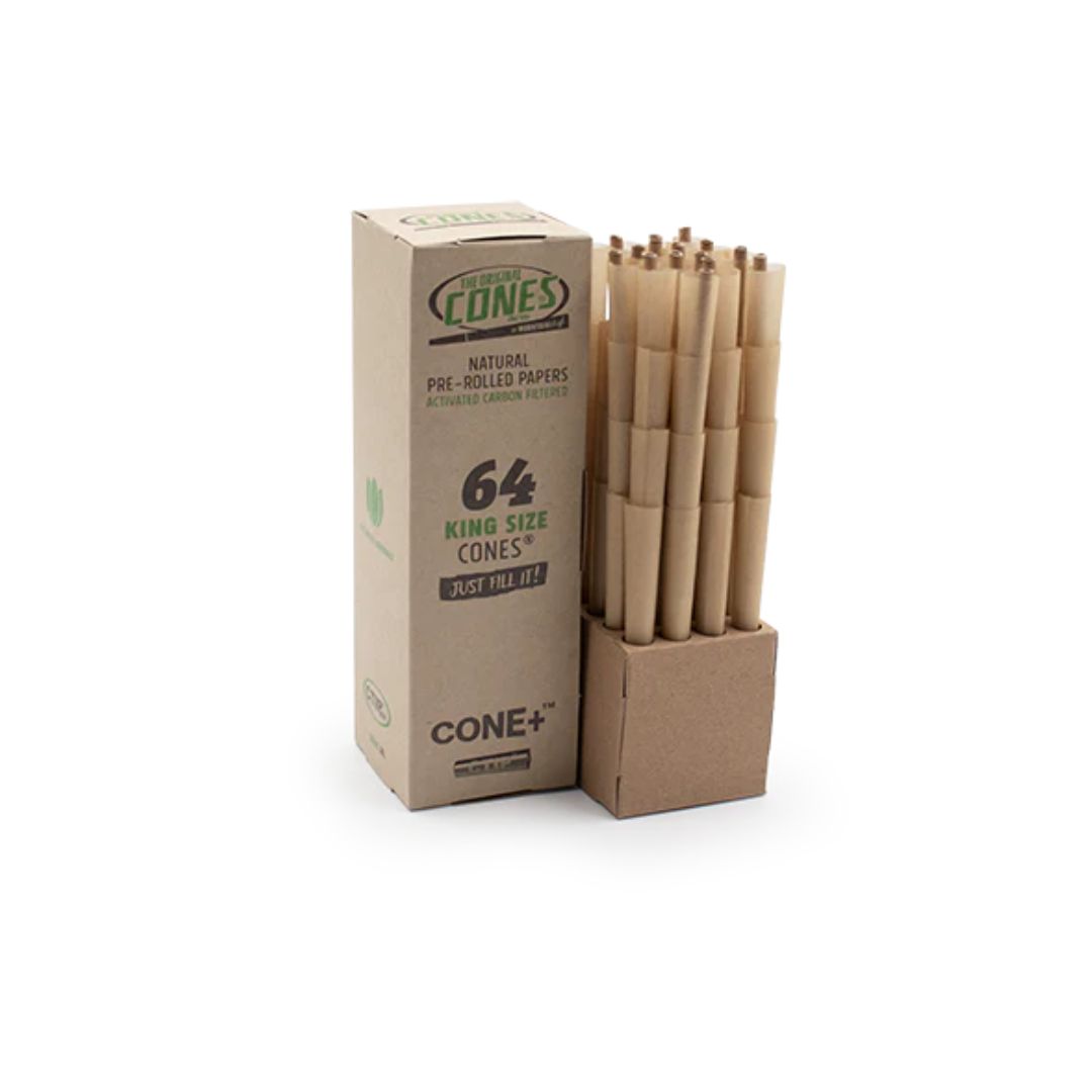kingsize-cones-pre-rolled-papers-original-cones-buy-order-smoke-1loveshop.jpg Natural Pre Rolled Cones - 64 pcs - Image 1